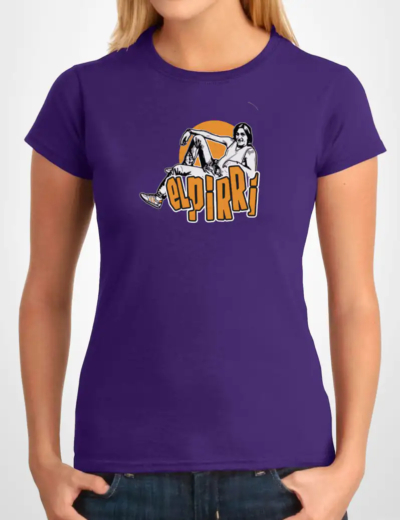 430 EL PIRRI CAMISETA CHICA MORADO A