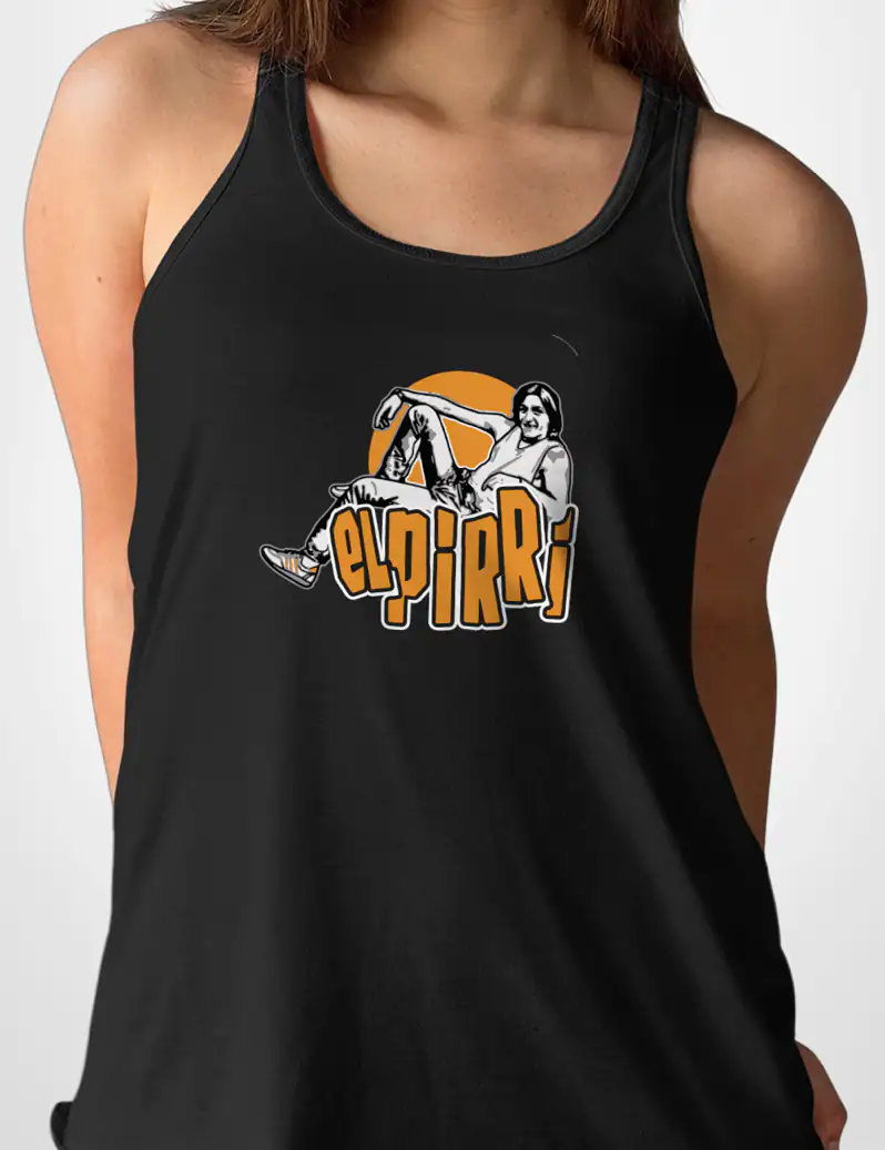 430 EL PIRRI CAMISETA TIRANTES NEGRO A