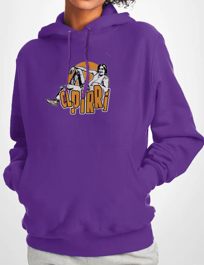 430 EL PIRRI SUDADERA CAPUCHA MORADO A