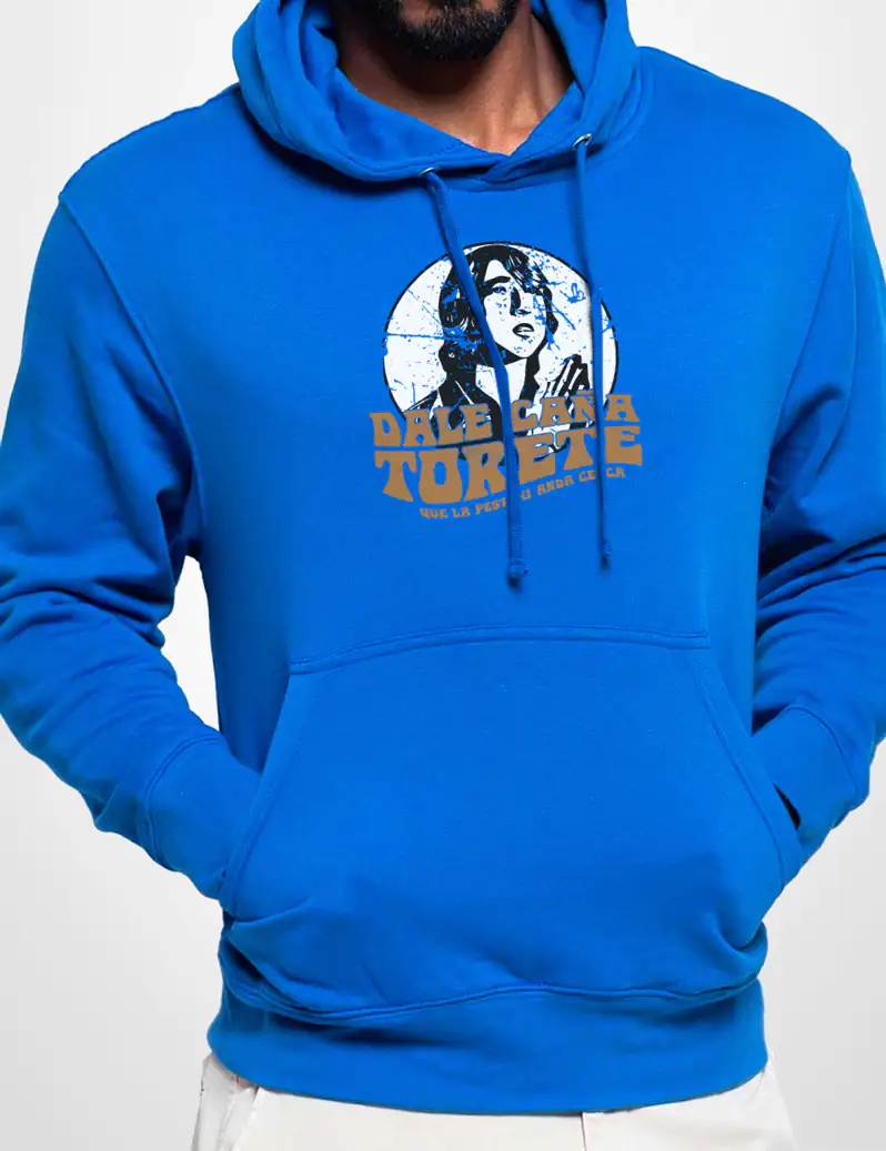 432 TORETE SUDADERA CAPUCHA AZULON A
