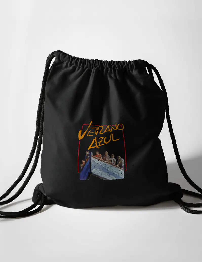 434 VERANO AZUL BOLSA MOCHILA NEGRO A