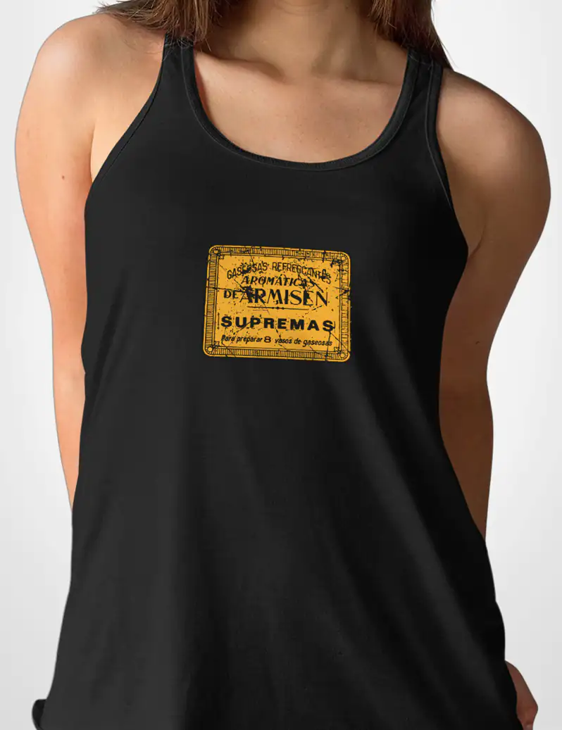 435 ARMISEN CAMISETA TIRANTES NEGRO A