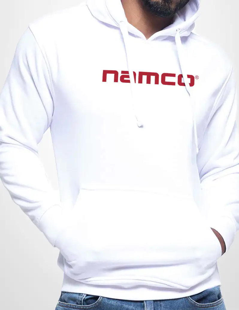 436 NAMCO SUDADERA CAPUCHA BLANCO A