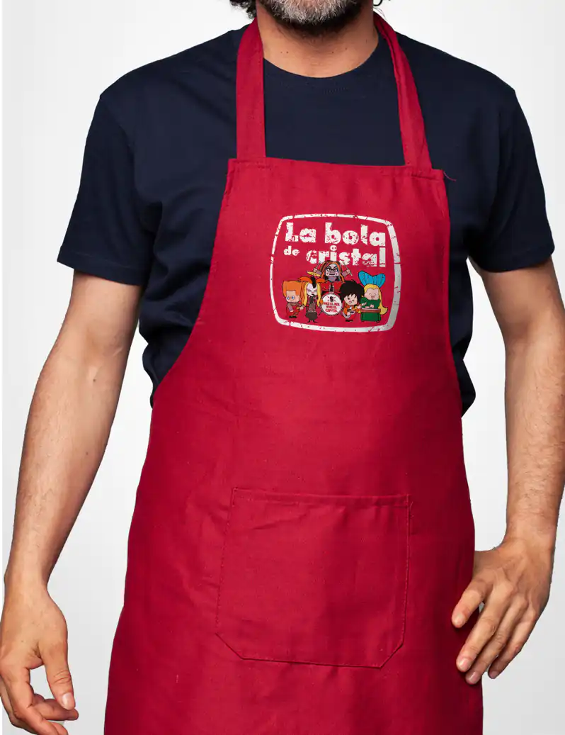 455 LA BOLA DE CRISTAL DELANTAL ROJO A