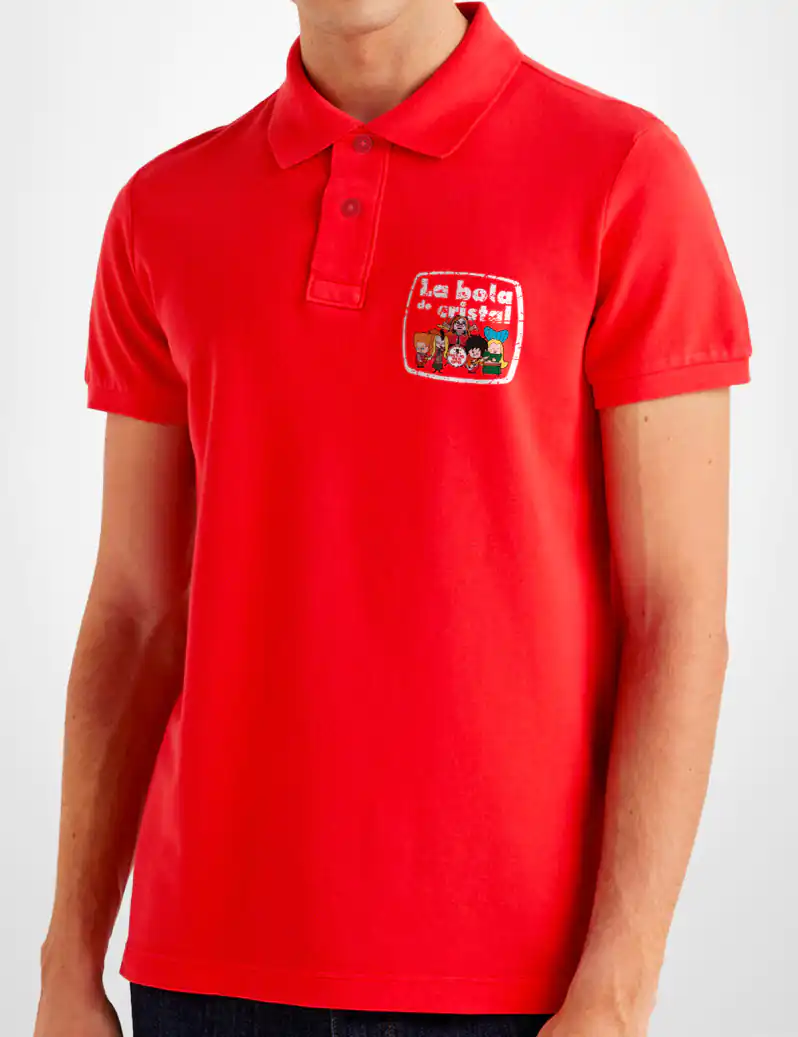 455 LA BOLA DE CRISTAL POLO ROJO B
