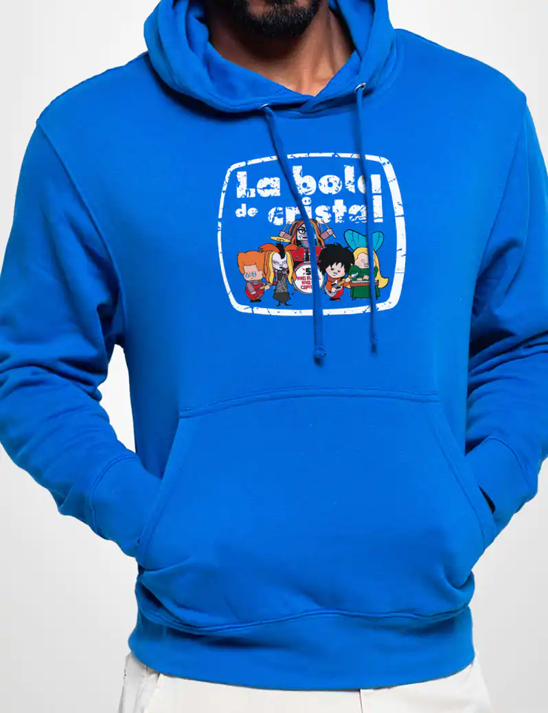 455 LA BOLA DE CRISTAL SUDADERA CAPUCHA AZULON A