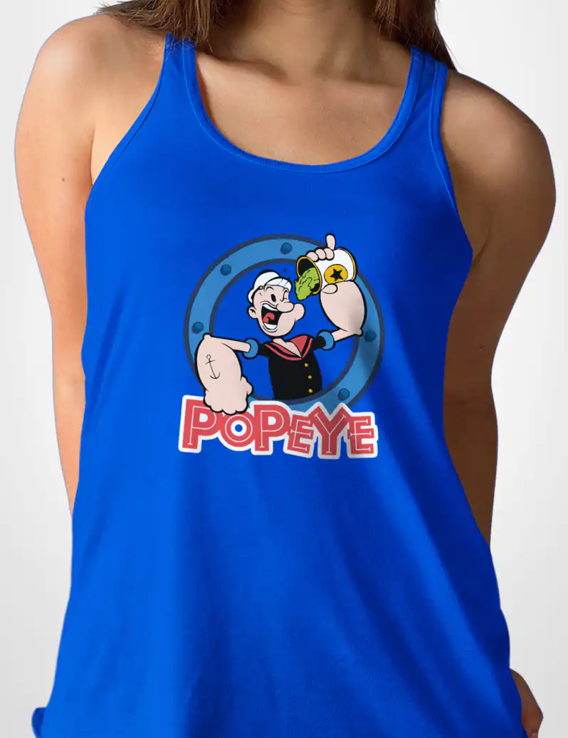 456 POPEYE 2 CAMISETA TIRANTES AZULON A