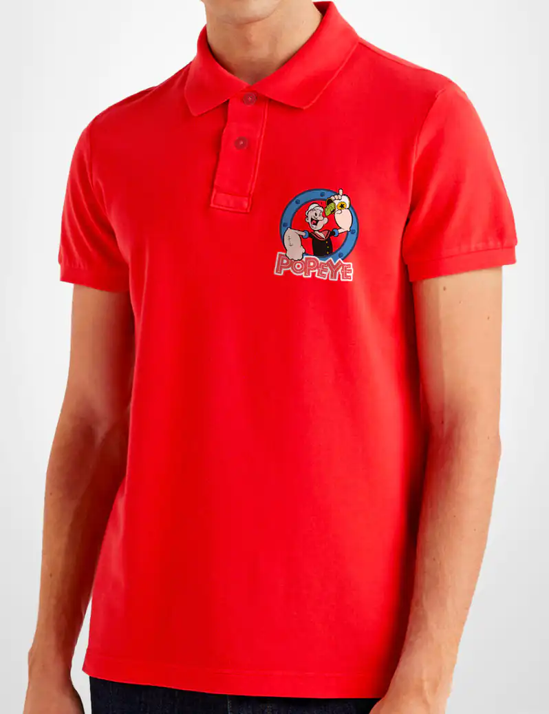 456 POPEYE 2 POLO ROJO B