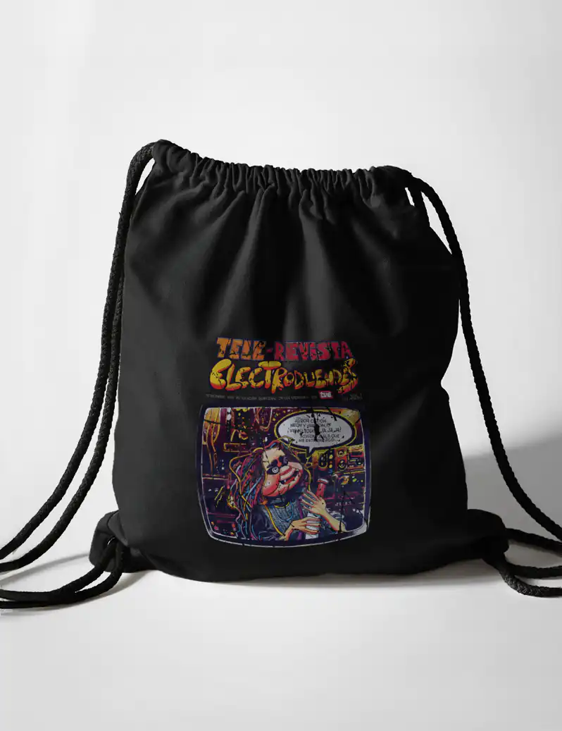 458 REVISTA ELECTRODUENDES BOLSA MOCHILA NEGRO A