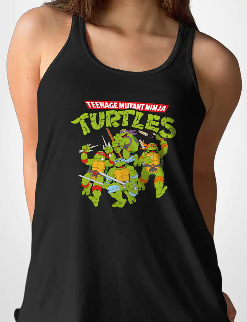 459 TORTUGAS NINJA CAMISETA TIRANTES NEGRO A