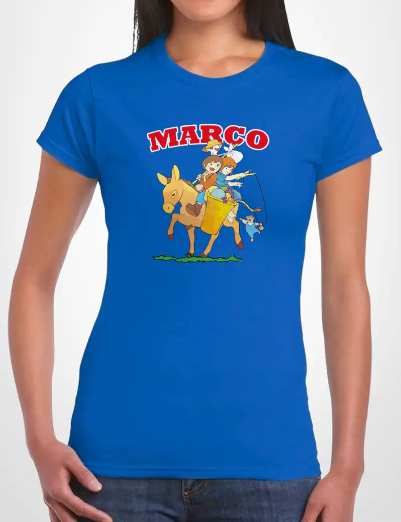 461 MARCO CAMISETA CHICA AZULON A