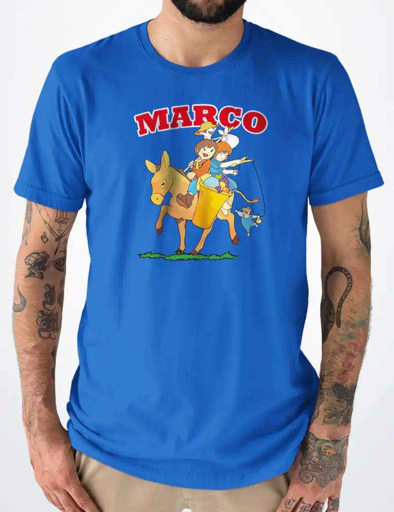 461 MARCO CAMISETA UNISEX AZULON A