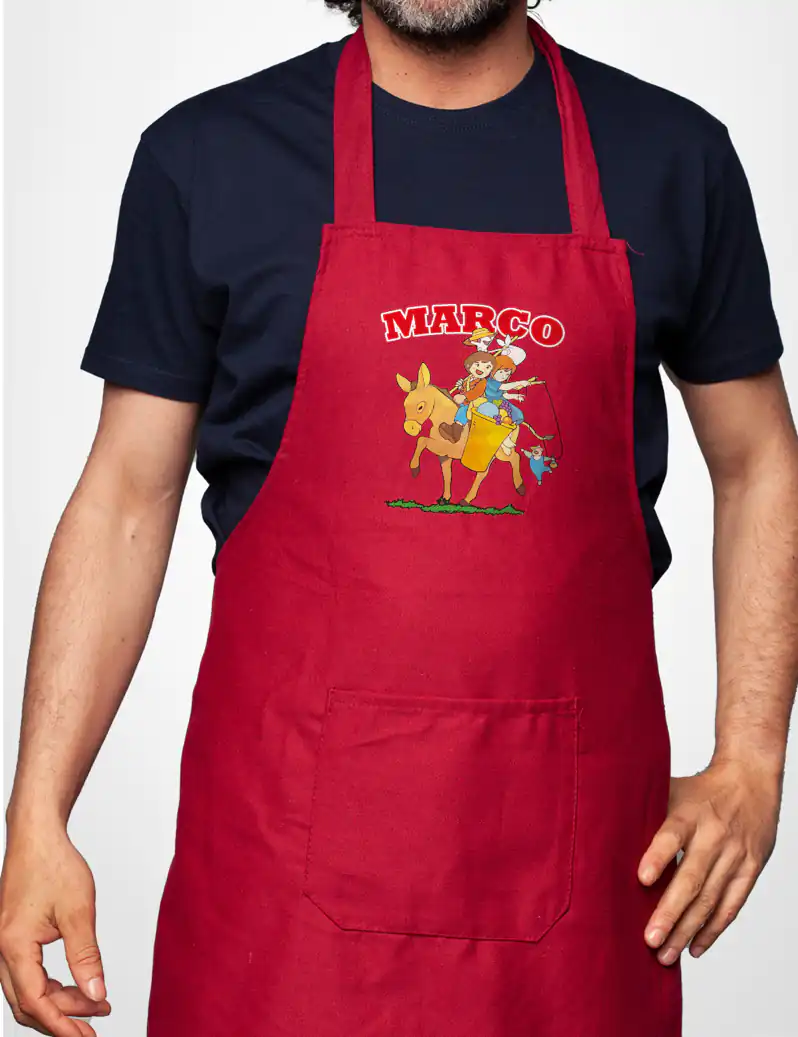 461 MARCO DELANTAL ROJO A