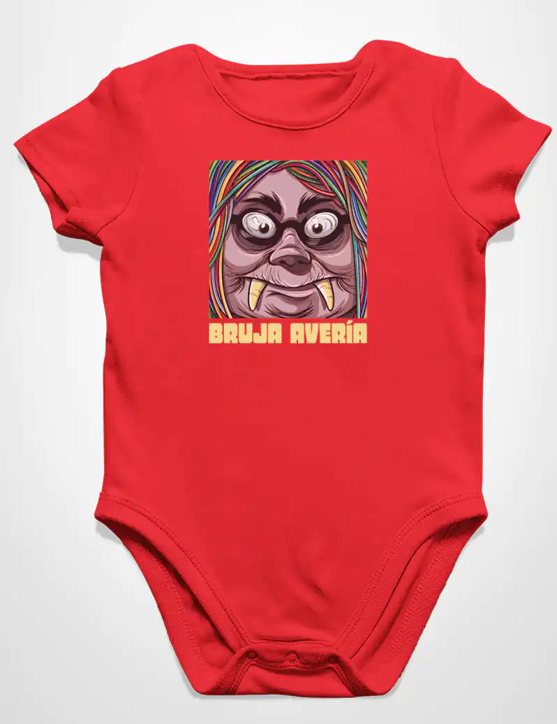 462 BRUJA AVERIA 2 BODY BEBE ROJO A