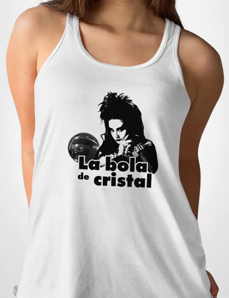463 LA BOLA DE CRISTAL 2 CAMISETA TIRANTES BLANCO A