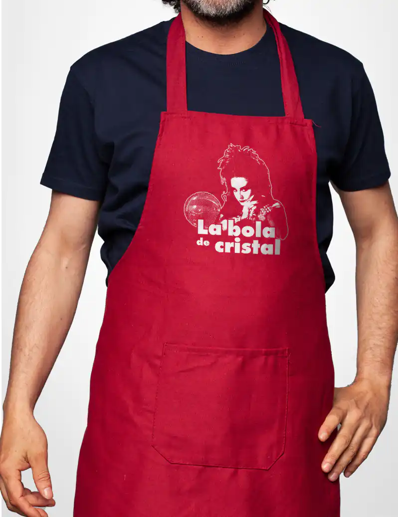 463 LA BOLA DE CRISTAL 2 DELANTAL ROJO A