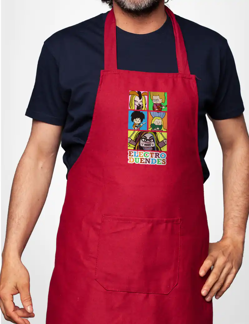 464 ELECTRODUENDES DELANTAL ROJO A