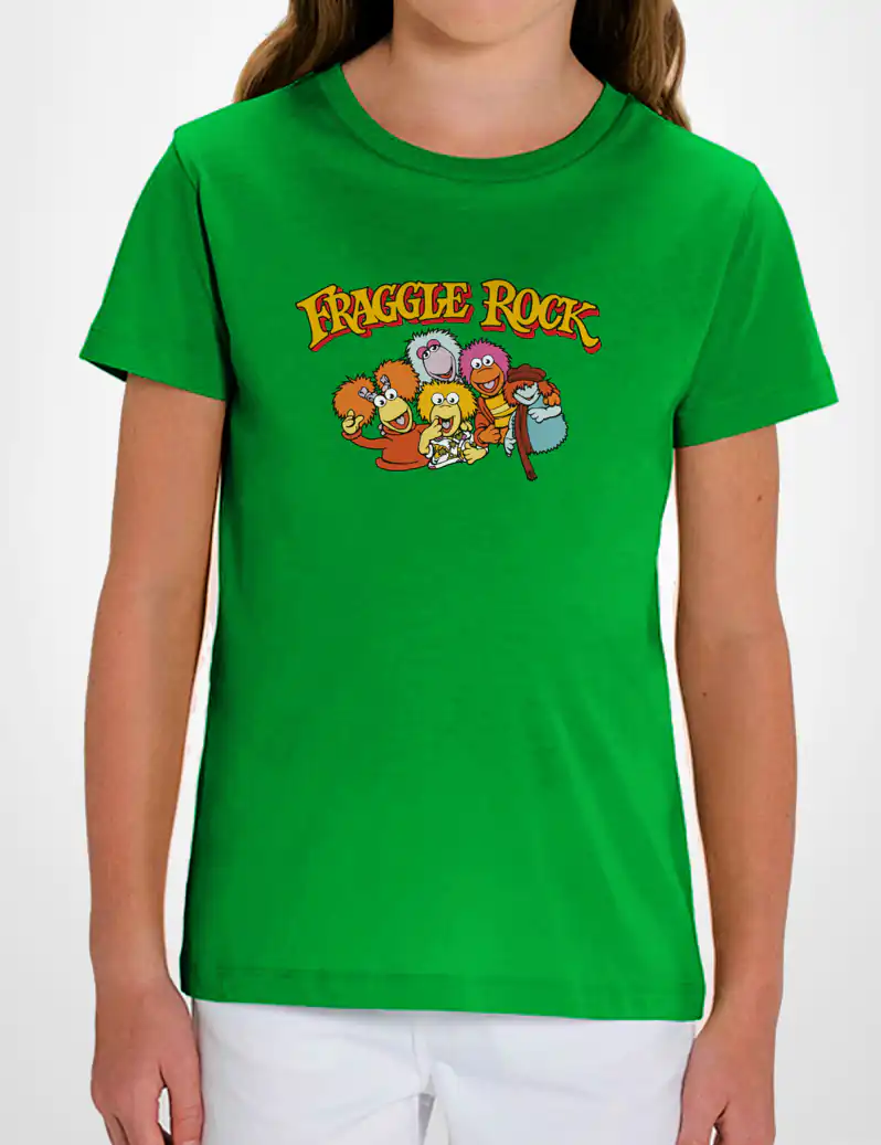 465 FRAGGLE ROCK 2 CAMISETA NINO VERDE B