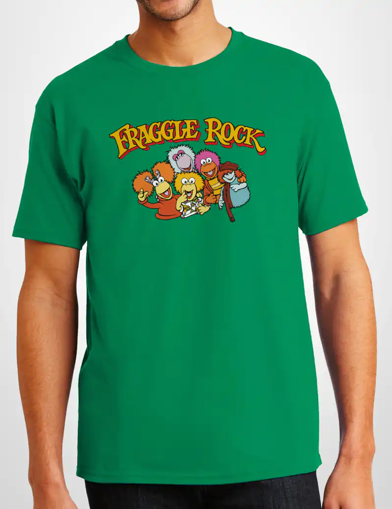 465 FRAGGLE ROCK 2 CAMISETA UNISEX VERDE A