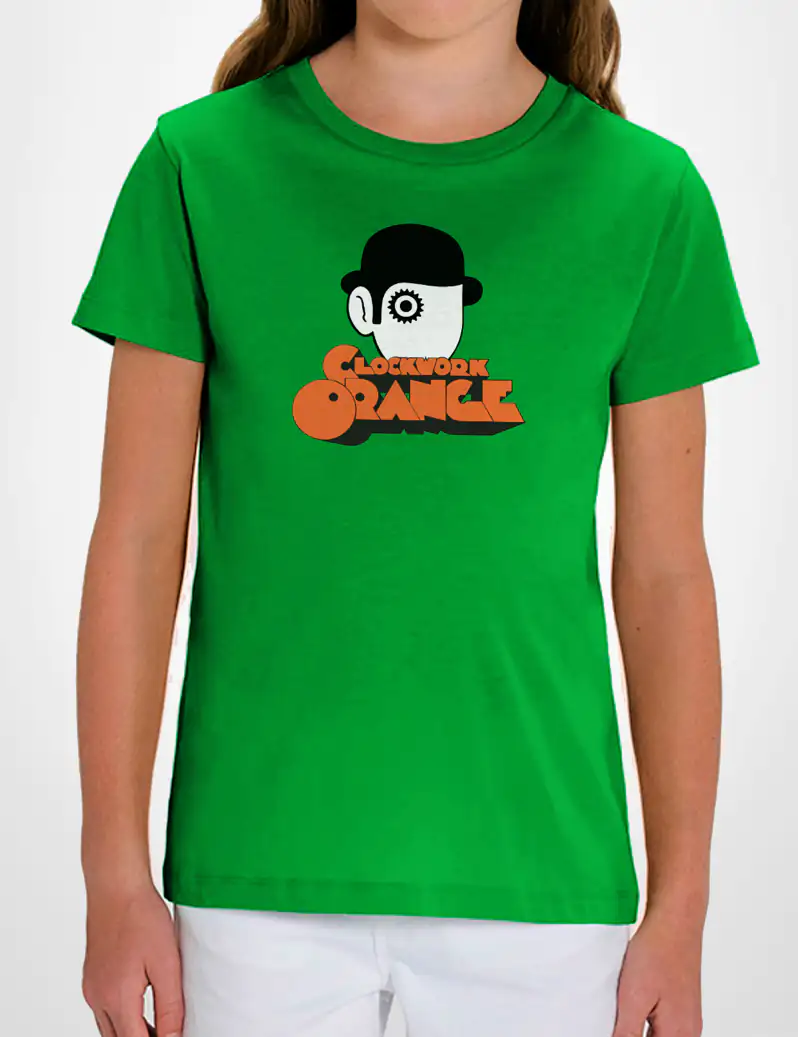 467 LA NARANJA MECANICA 1 CAMISETA NINO VERDE B