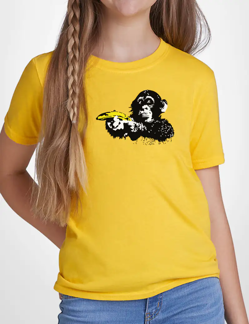 470 BANSKY 2 CAMISETA NINO AMARILLO B