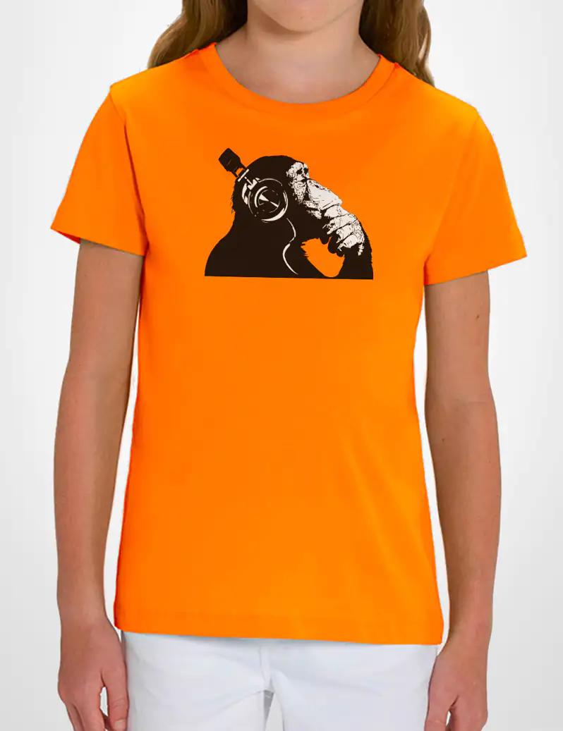 471 BANSKY 3 CAMISETA NINO NARANJA B