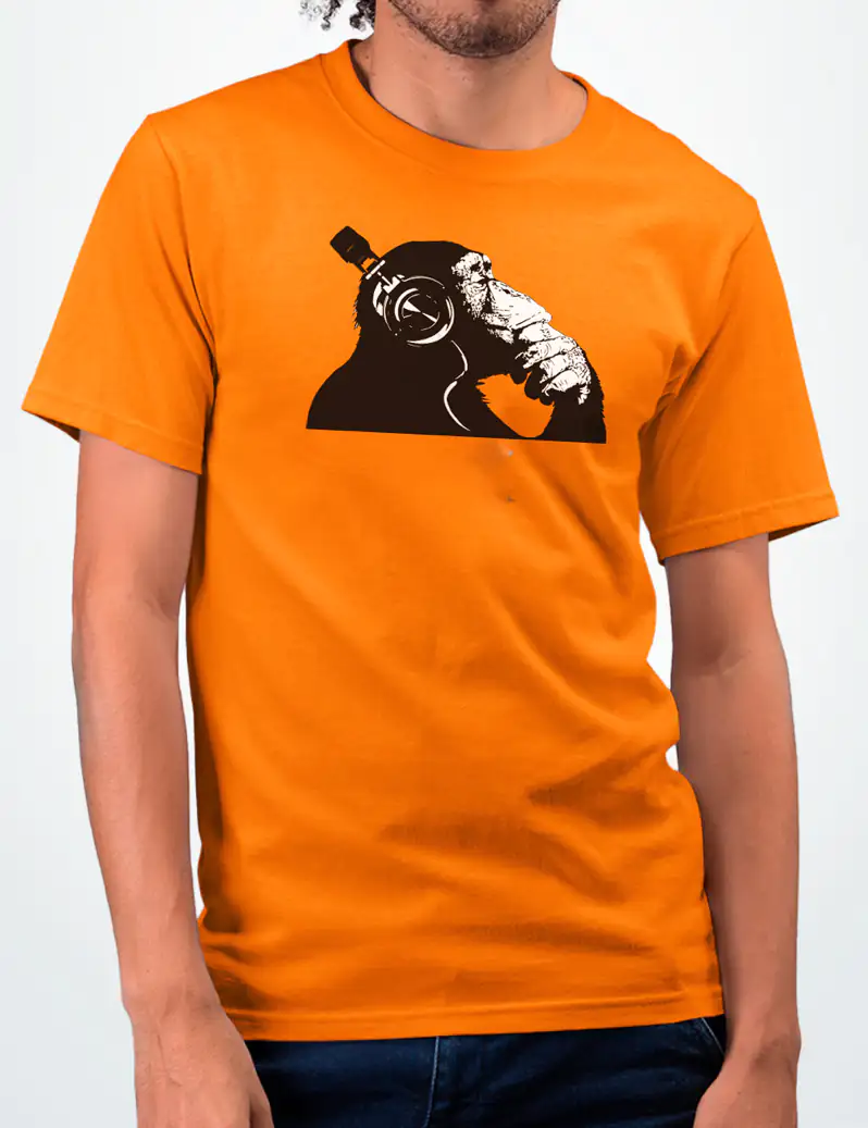 471 BANSKY 3 CAMISETA UNISEX NARANJA A