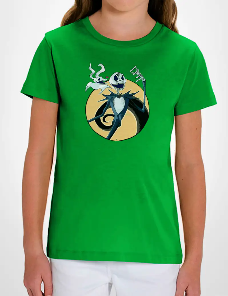474 PESADILLA ANTES DE NAVIDAD 2 CAMISETA NINO VERDE B