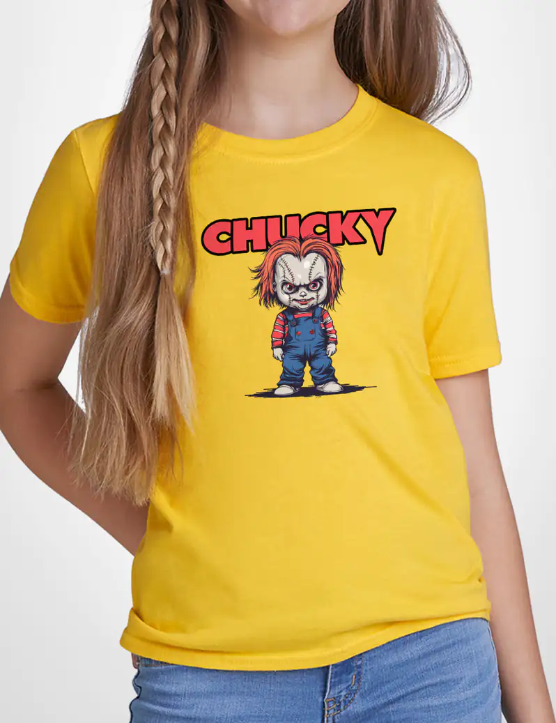 475 CHUCKY CAMISETA NINO AMARILLO B