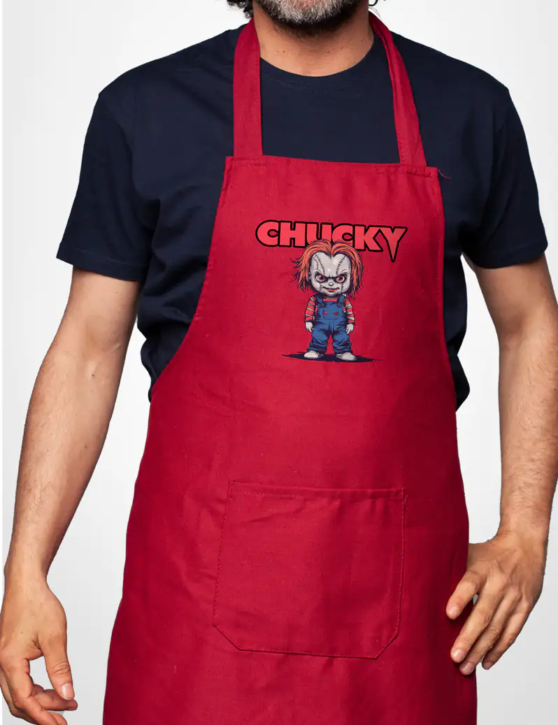 475 CHUCKY DELANTAL ROJO A