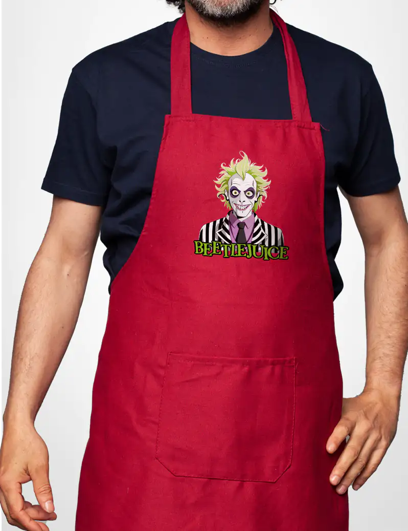 477 BEETLELJUICE 2 DELANTAL ROJO A