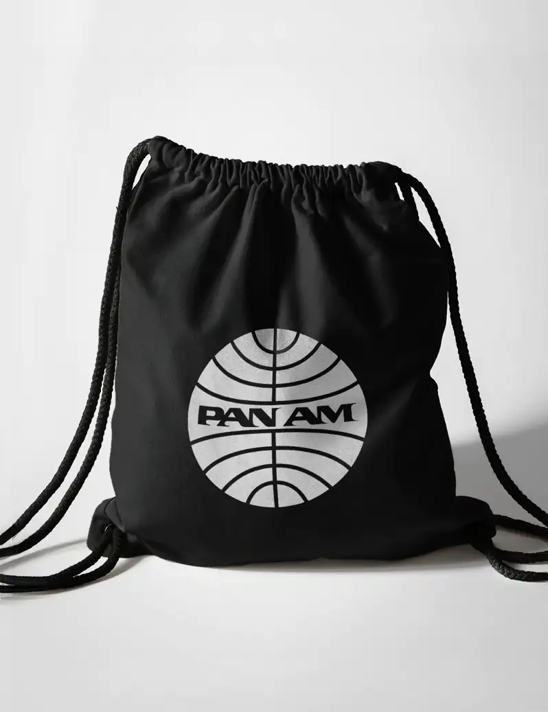 478 PAN AM BOLSA MOCHILA NEGRO A