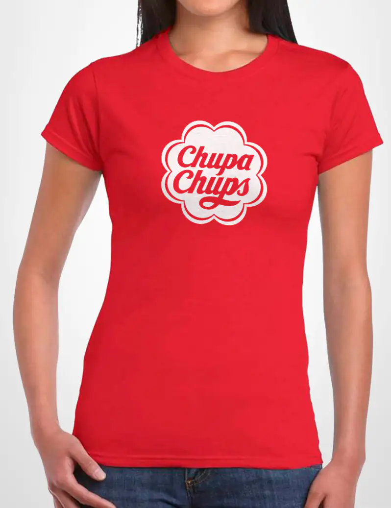 481 CHUPA CHUS CAMISETA CHICA ROJO A