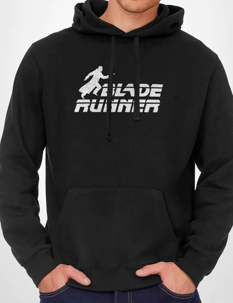 485 BLADE RUNNER SUDADERA CAPUCHA NEGRO A