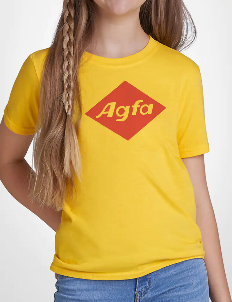 486 AGFA CAMISETA NINO AMARILLO B