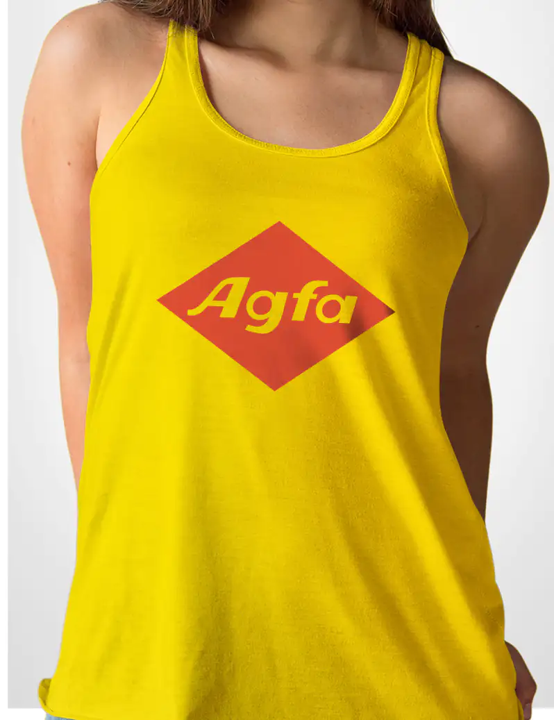 486 AGFA CAMISETA TIRANTES AMARILLO A