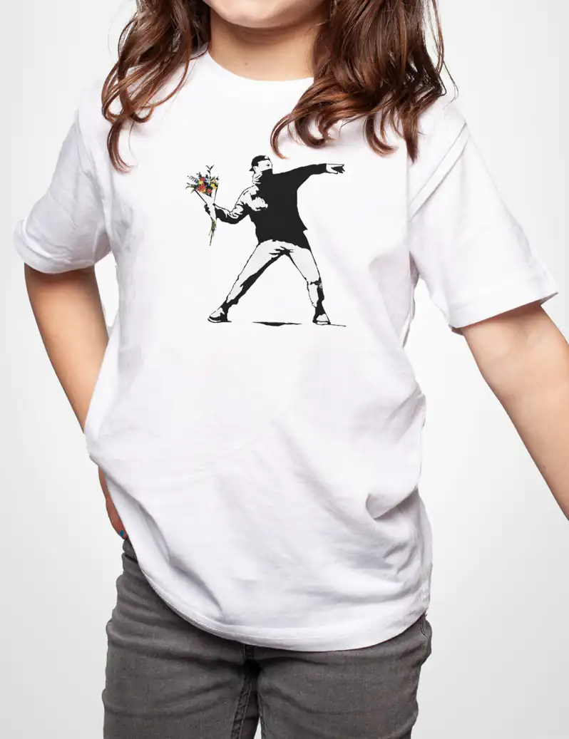 489 BANSKY 4 CAMISETA NINO BLANCO B