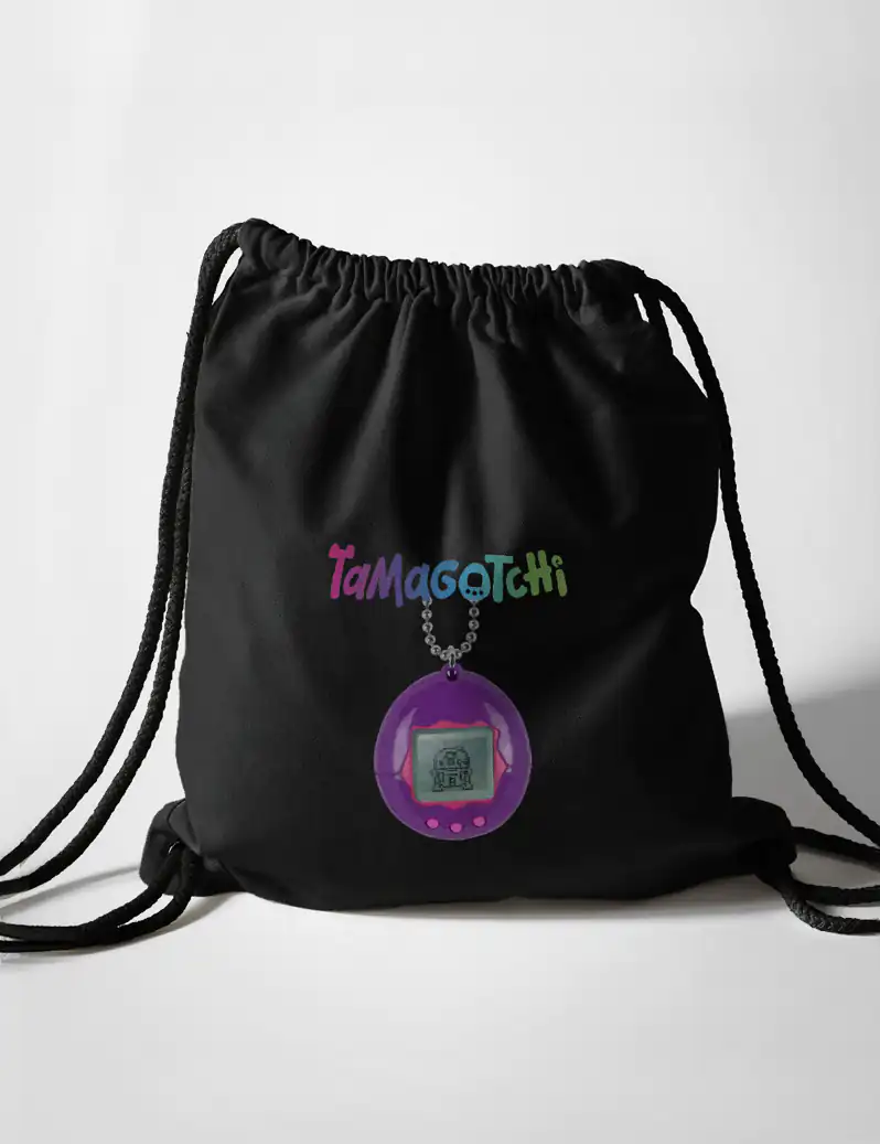 491 TAMAGOTCHI BOLSA MOCHILA NEGRO A