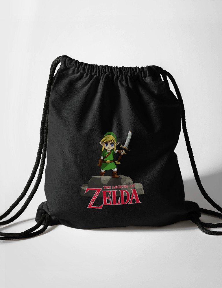 493 ZELDA BOLSA MOCHILA NEGRO A