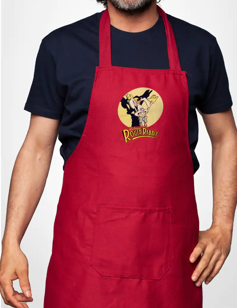 494 ROGER RABBIT DELANTAL ROJO A
