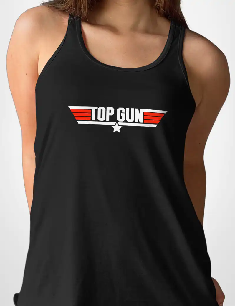 494 TOP GUN CAMISETA TIRANTES NEGRO A