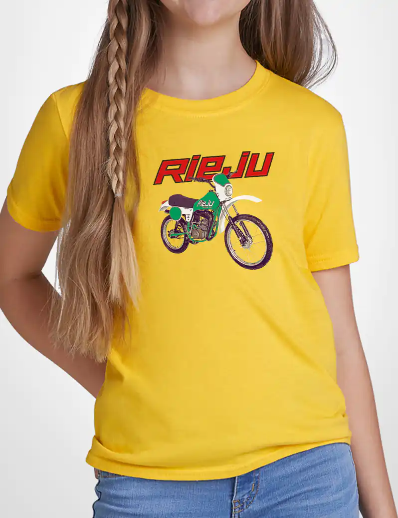 503 RIEJU CAMISETA NINO AMARILLO B