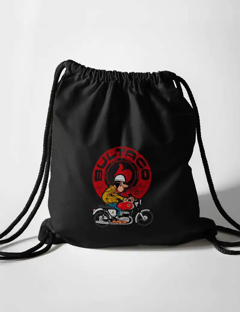 507 BULTACO BOLSA MOCHILA NEGRO A