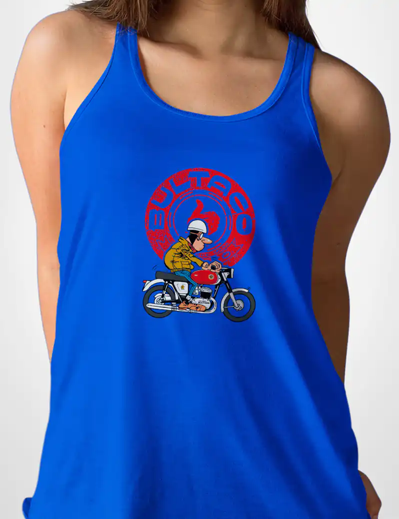 507 BULTACO CAMISETA TIRANTES AZULON A