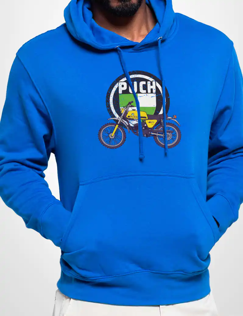 511 PUCH SUDADERA CAPUCHA AZULON A