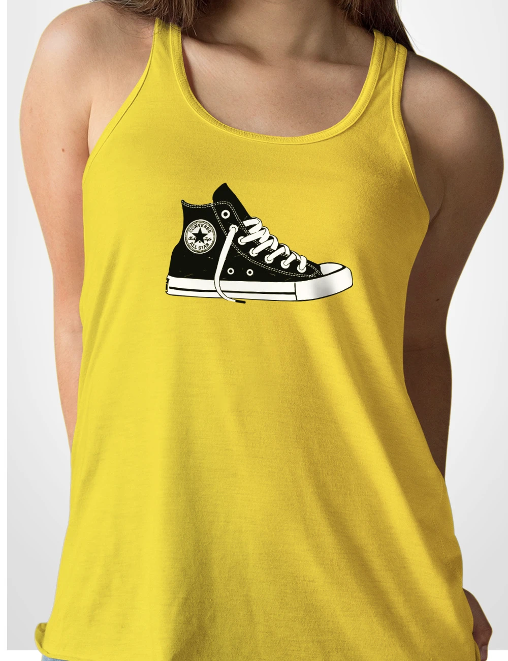 496 ZAPAS CONVERSE CAMISETA TIRANTES AMARILLO A