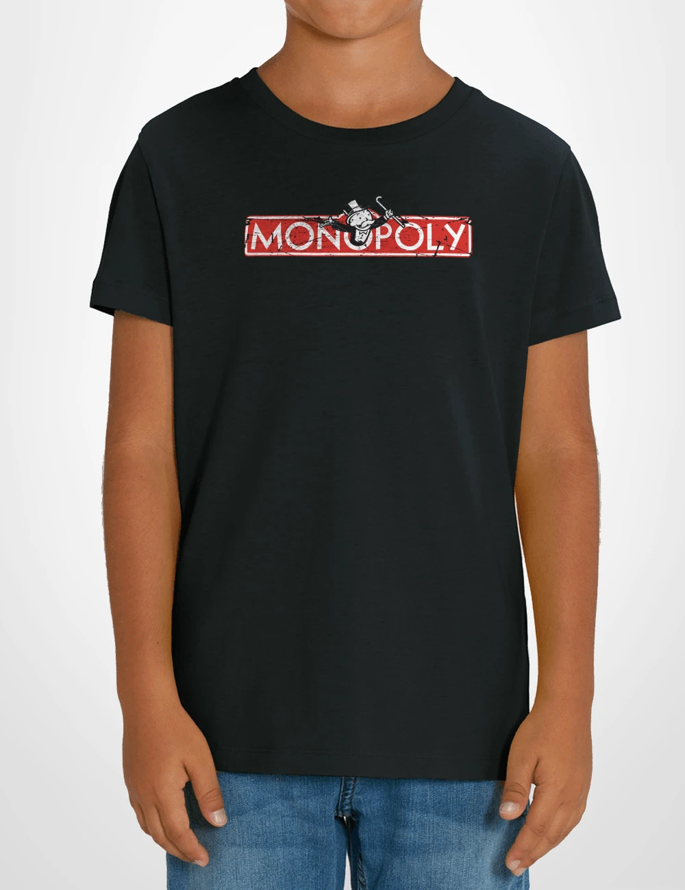 501 MONOPOLY CAMISETA NINO NEGRO B