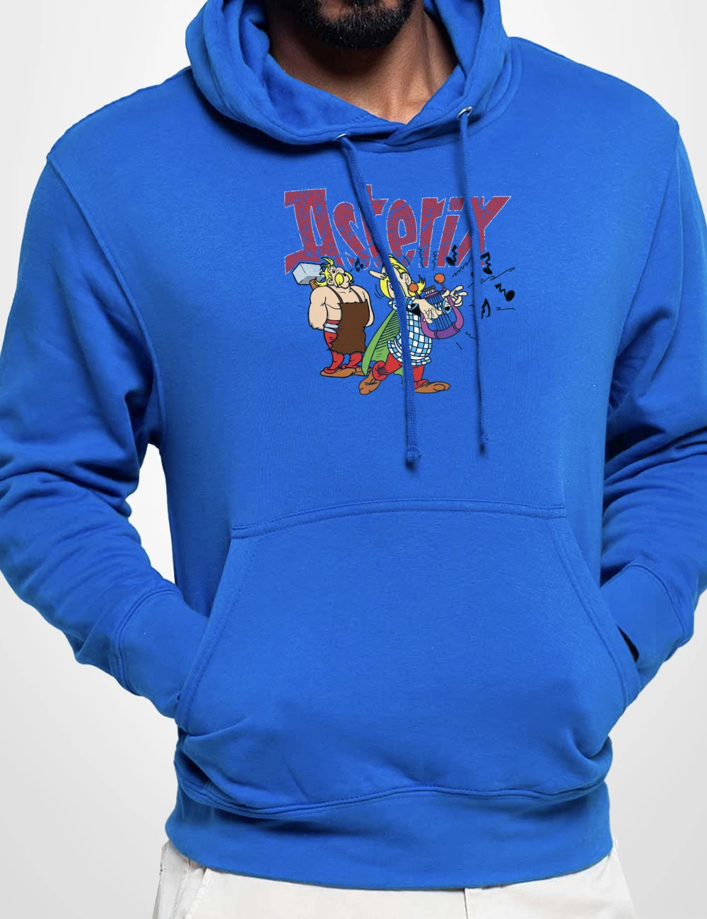 535 ASURANCETURIX 2 SUDADERA CAPUCHA AZULON A