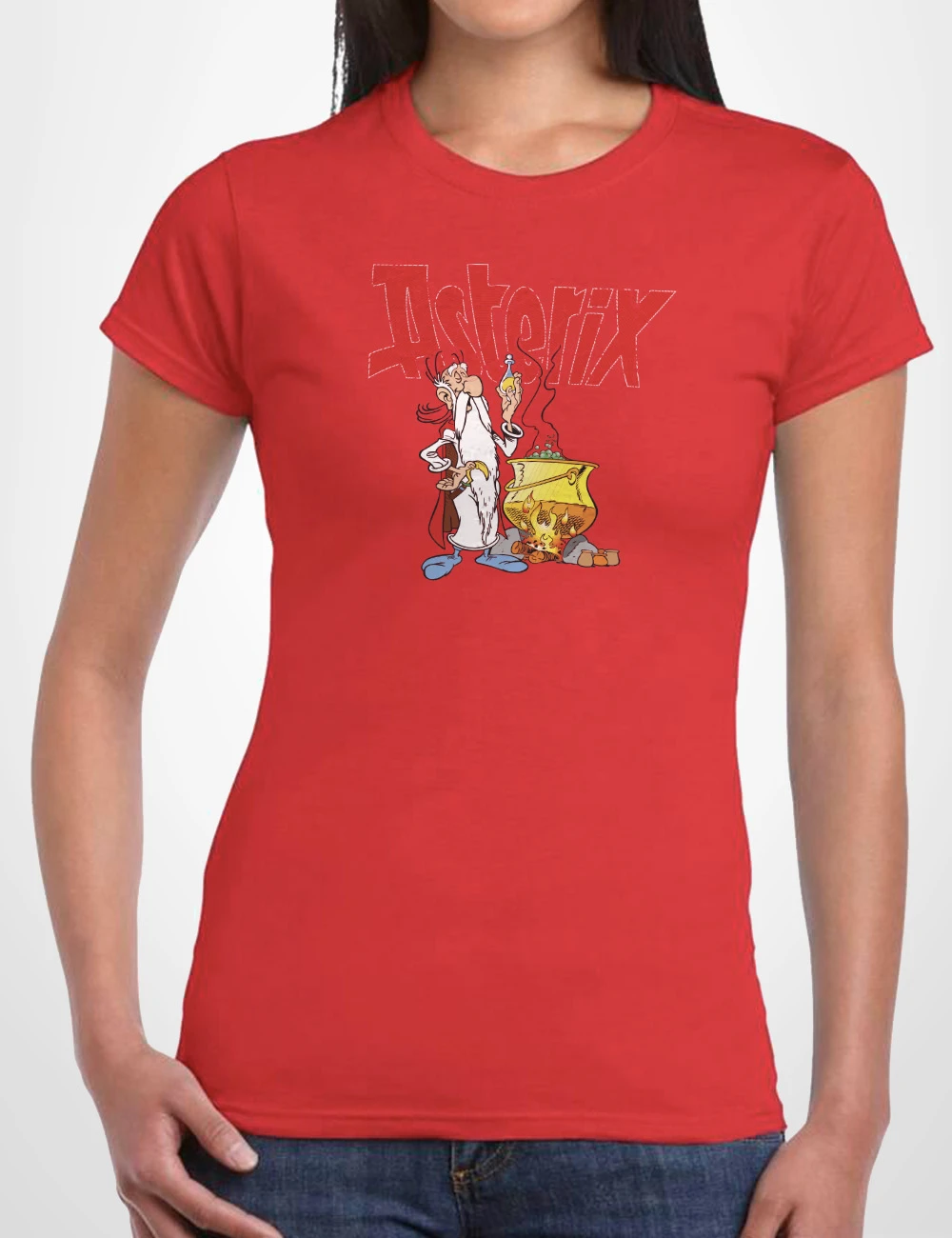 536 PANORAMIX CAMISETA CHICA ROJO A