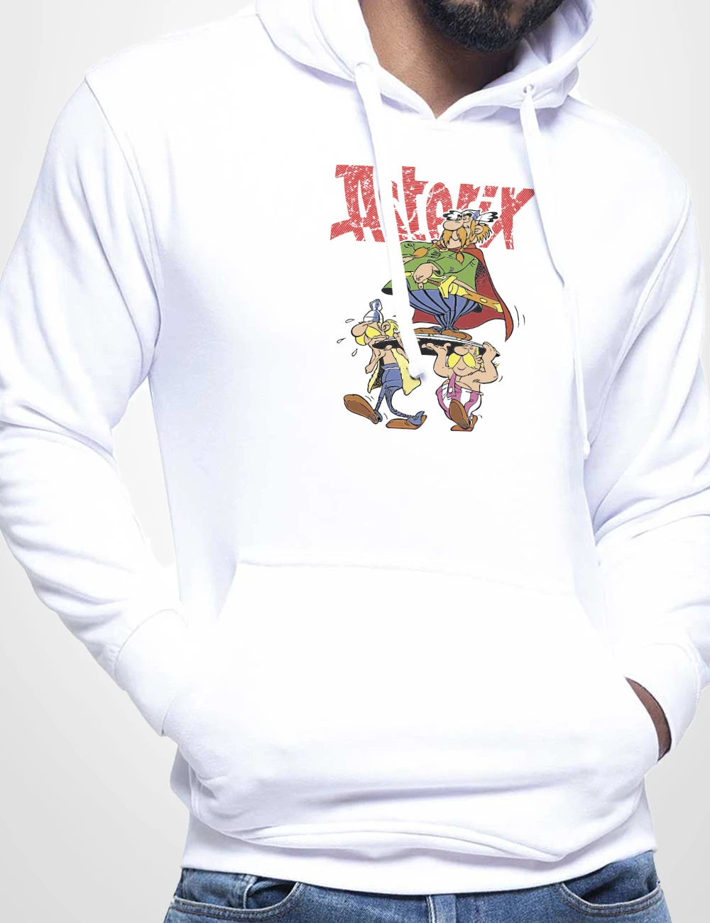 540 ABRARACOURCIX SUDADERA CAPUCHA BLANCO A